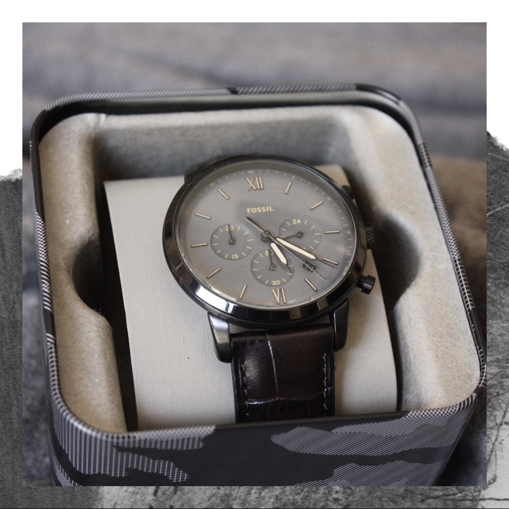 Fossil Limited Edition Balck Watch - Brand New